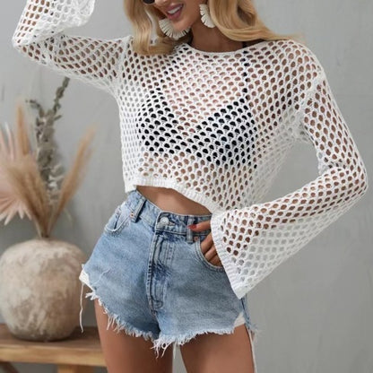 Camisa de punto de verano