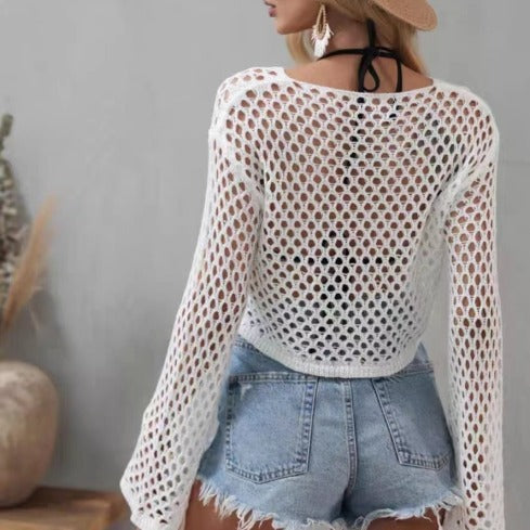 Camisa de punto de verano