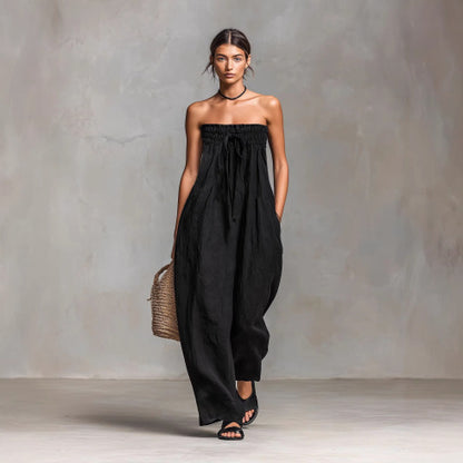 Vestido Verano Sin Tirantes