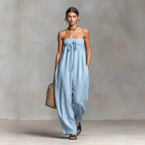 Vestido Verano Sin Tirantes