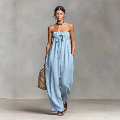 Vestido Verano Sin Tirantes